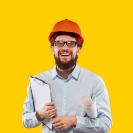 professional man smiling