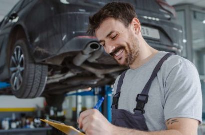 Car Mechanic Smiling